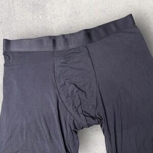 New‎ Marcus Pierce Boxer Briefs Underwear Men XXL Gray Moisture Wicking Stretch